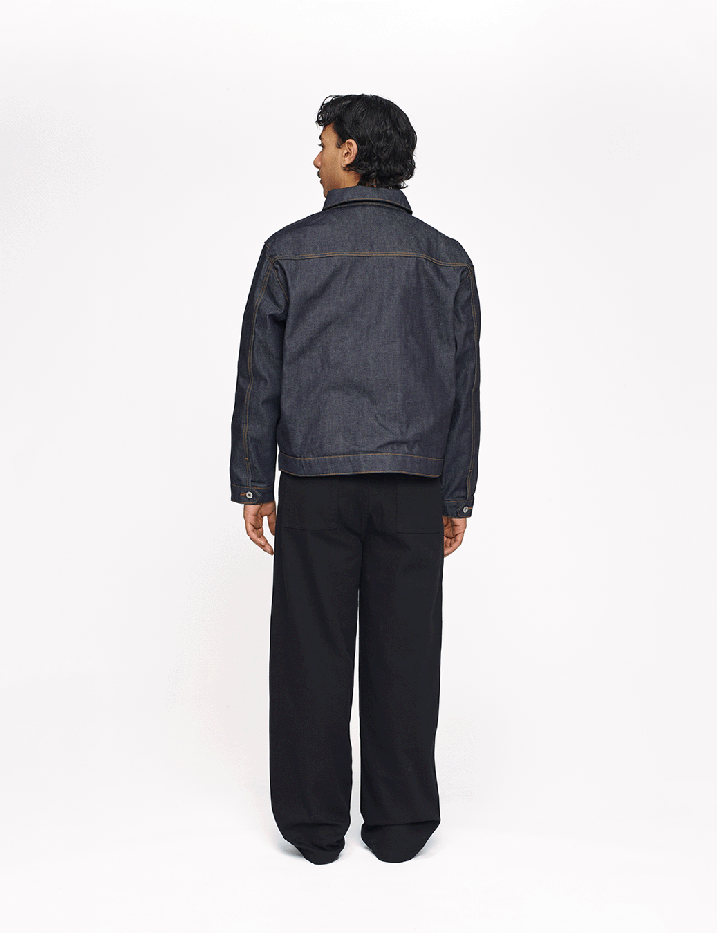 Raw Denim Workwear Jacket – Mutimer
