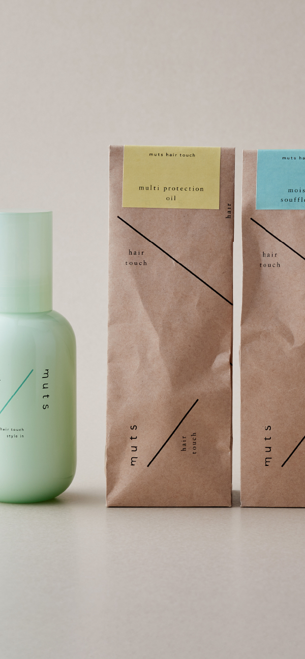 muts hair touch ブランドサイト - 2023.6.1 DEBUT!