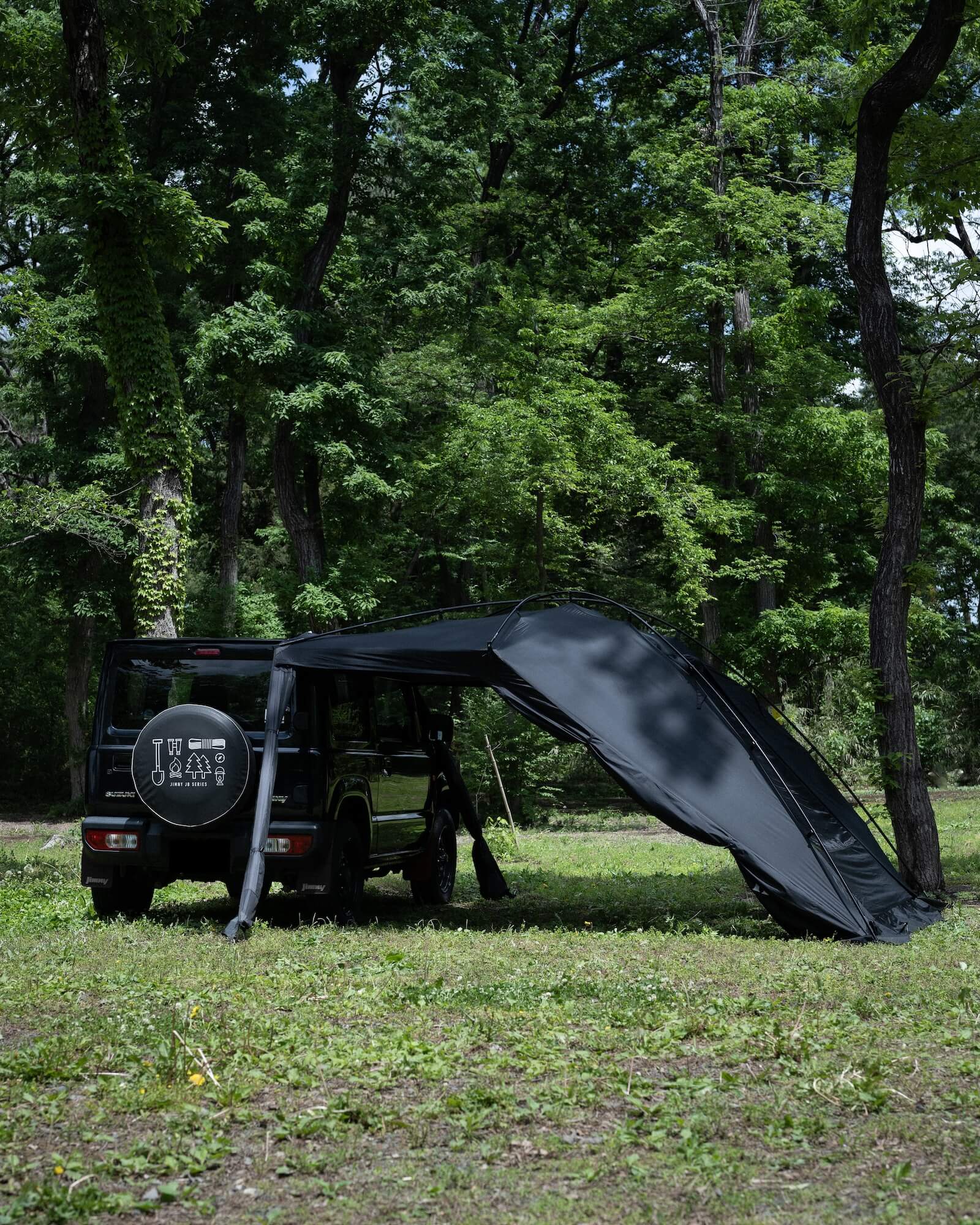 PENELOPE CAR SIDE TARP | ペネローぺカーサイドタープ | muraco