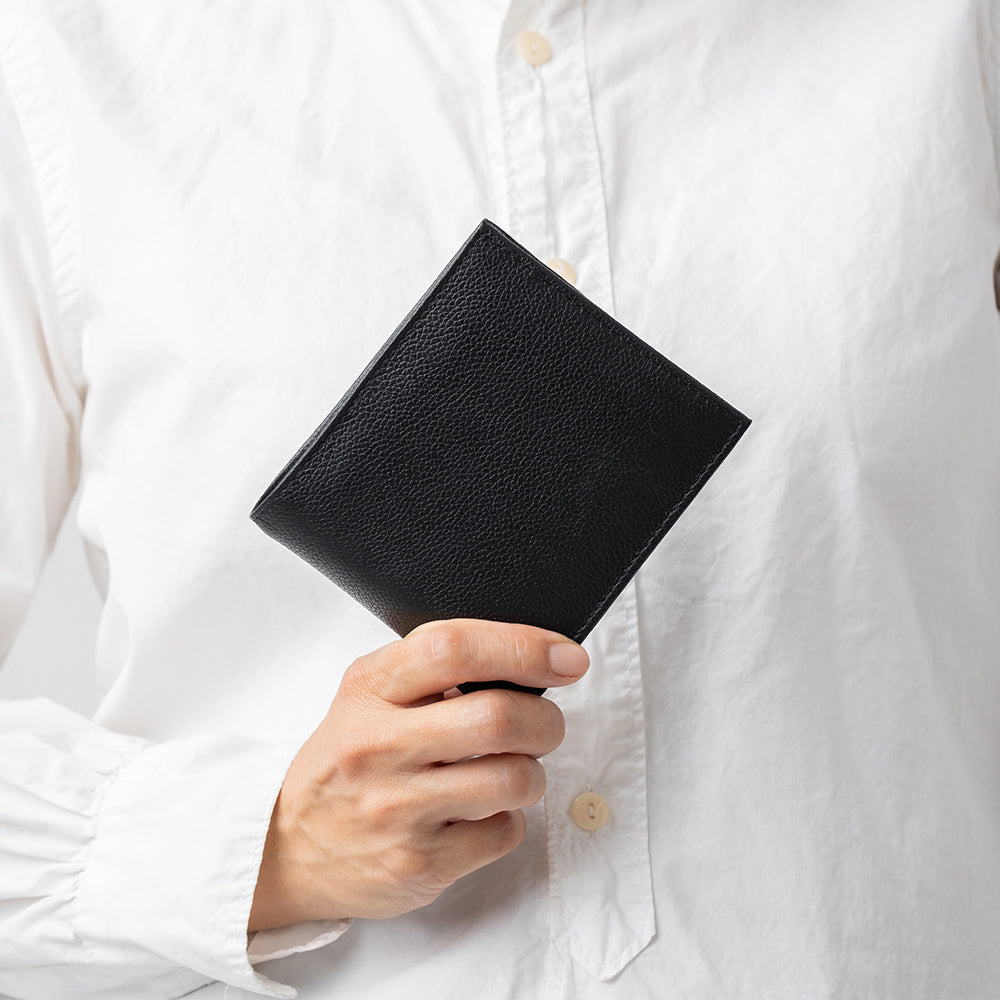 牛革 ツートンカラー 隠しポケット付 スリム 二つ折り財布 – MURA-ムラ