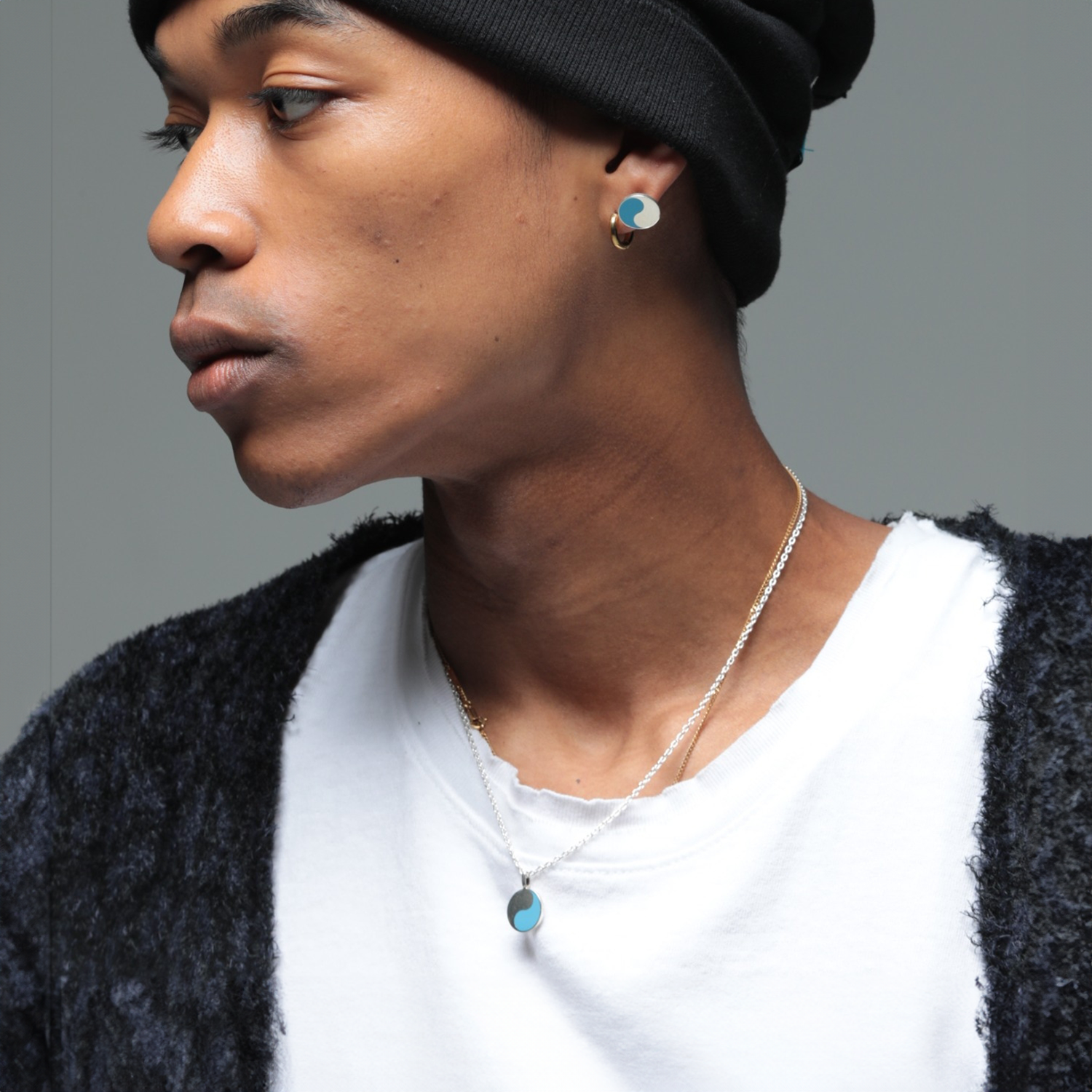 MUZE TURQUOISE LABEL - ×ACE by morizane yin yang necklace ミューズ