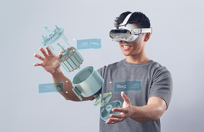 空中をつまむ・動かす! 手の動きを認識するトラッキングカメラ「Leap