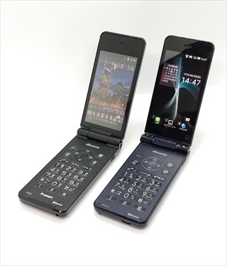 ドコモ0円最新ガラケー SH-01JとP-01J購入レビュー 大きさ・バイブ強さ