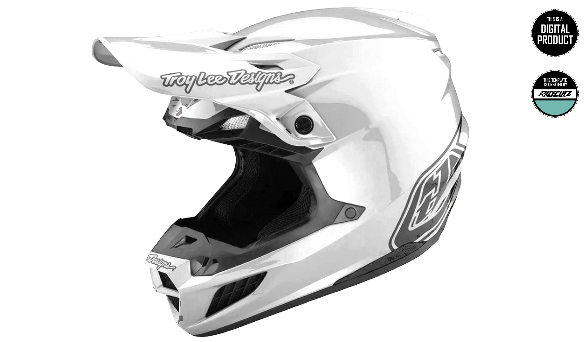 TROY LEE DESIGNS SE5 - SIZE MEDIUM & LARGE TEMPLATE – RaceCutz