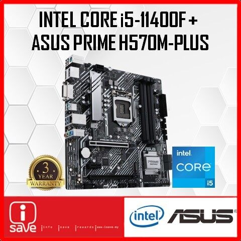 ASUS Prime H570M-Plus H570 LGA1200 MOTHERBOARD + Intel 11TH GEN