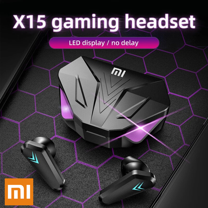 X15 Tws Bluetooth Earphone - Low Latency, Noise Canceling