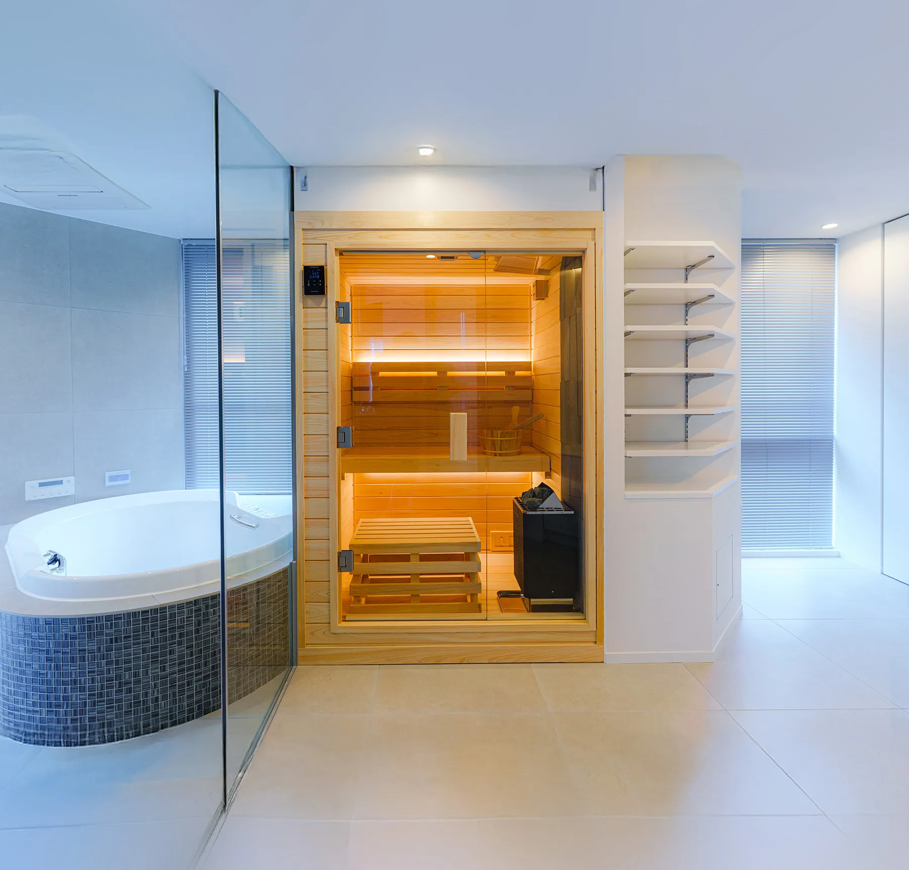 ビルトイン型サウナ｜空間に馴染む埋込式サウナ｜My Sauna（マイサウナ）
