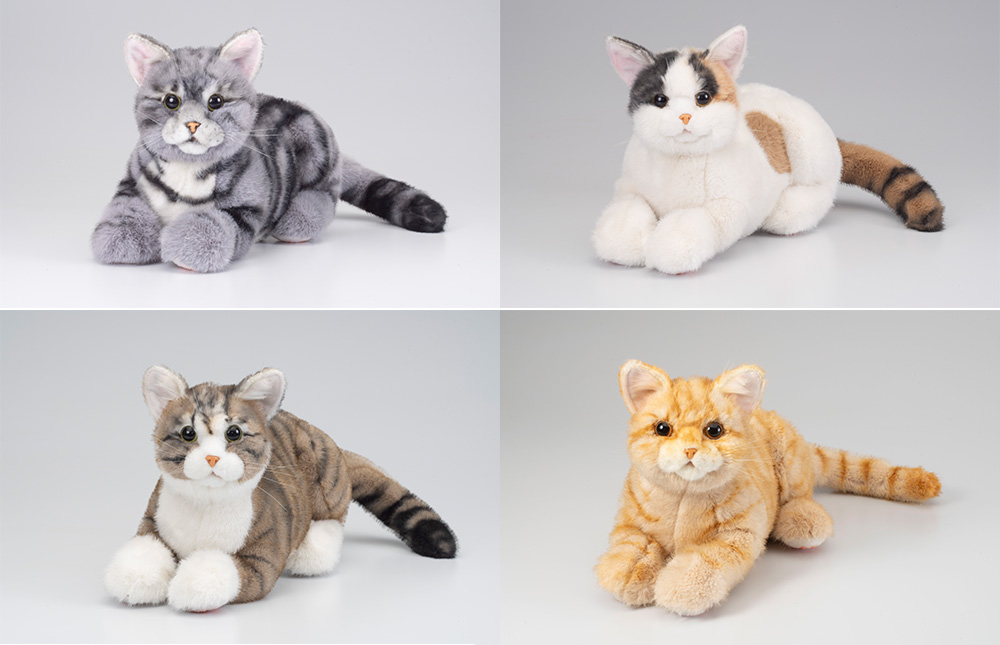 癒しのおもちゃ なでなでねこちゃんEX キジトラ【介護ロボット