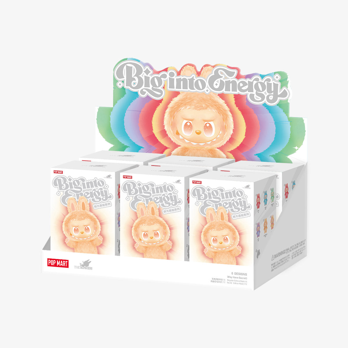POP MART THE MONSTERS Big Into Energy Vinyl Plush Blind Box – MNS