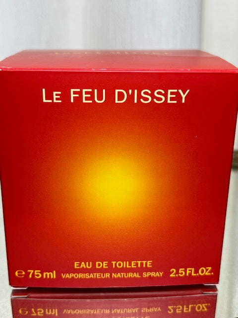 Le Feu d'Issey Issey Miyake edt 75 ml. Rare vintage first edition