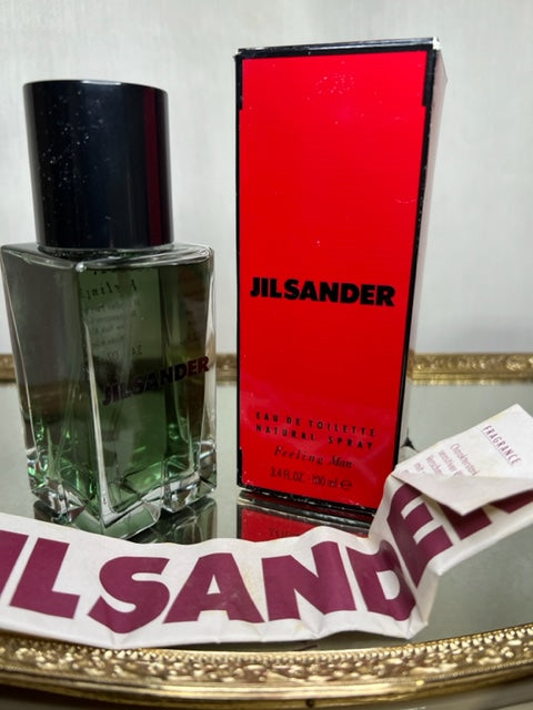 Feeling Man Jil Sander edt 100 ml. Rare, vintage first edition