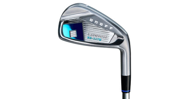 オノフ、赤と黒を融合させた「狙える、青」のアイアン「LABOSPEC RB