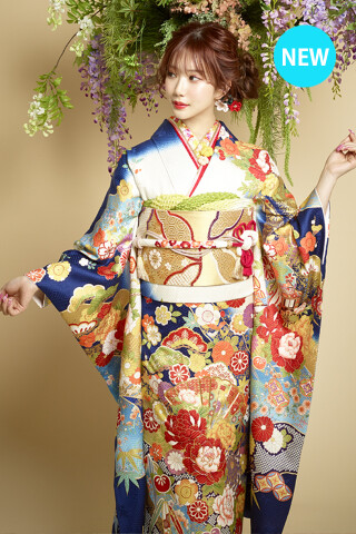 biwa桜 | 南草津店 | Princess Furisodeの振袖 /緑色/古典/花柄/ 和