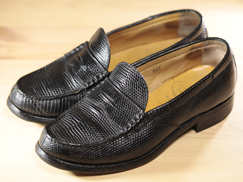 スコッチグレイン リザードコインローファー 642 ウィズ：EEE | My