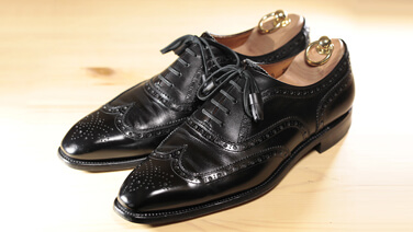 スコッチグレイン 925 トリノ フルブローグ 内羽根ウィングチップ