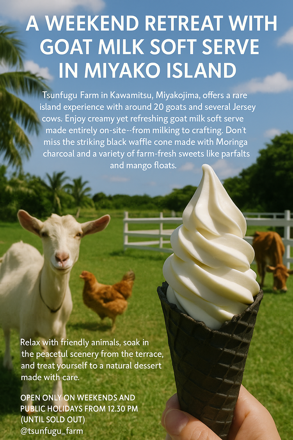 🌴 Introducing Tsunfugu Farm in Miyako Island | みゃーくずみ