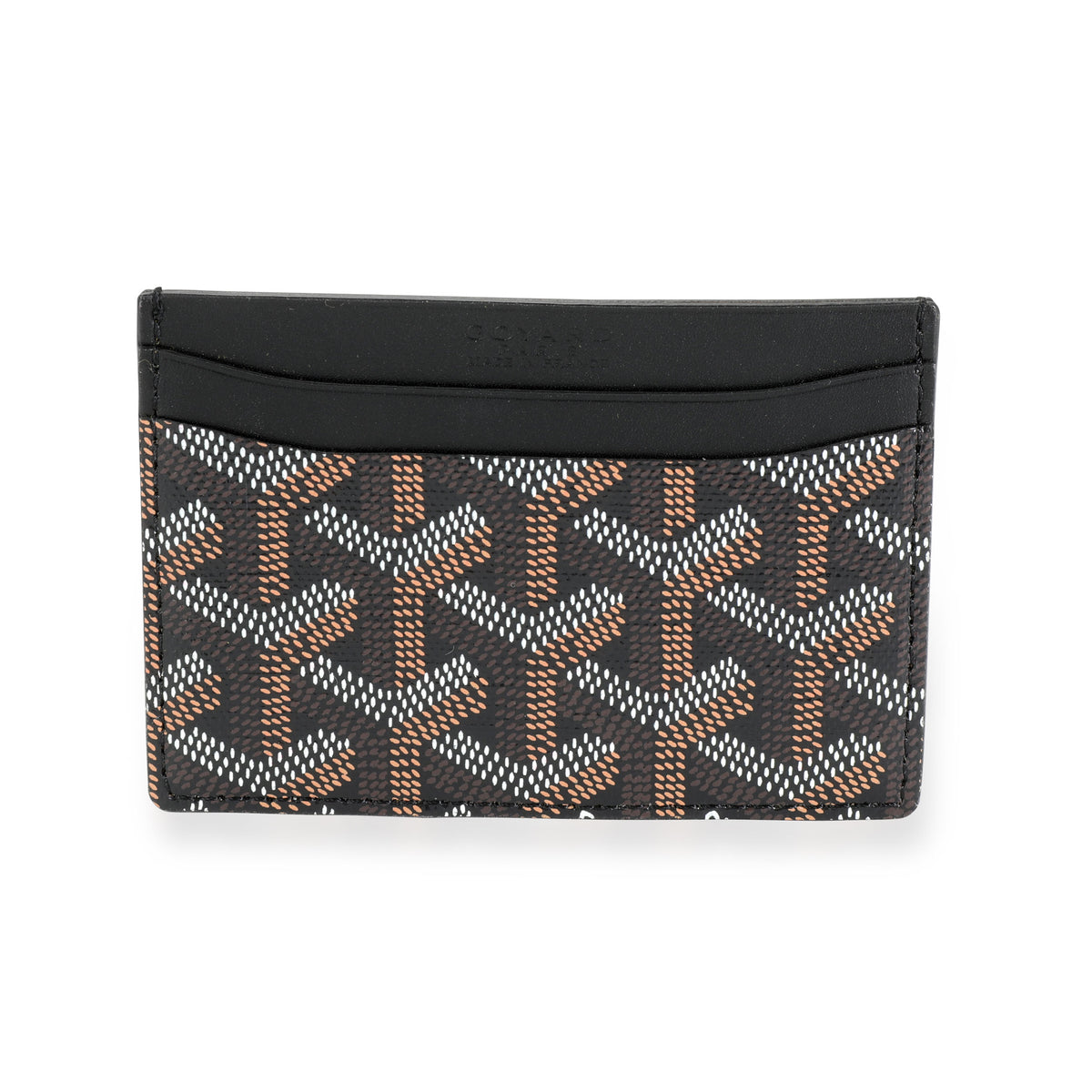 Goyard Black Goyardine Saint Sulpice Card Holder | myGemma | Item