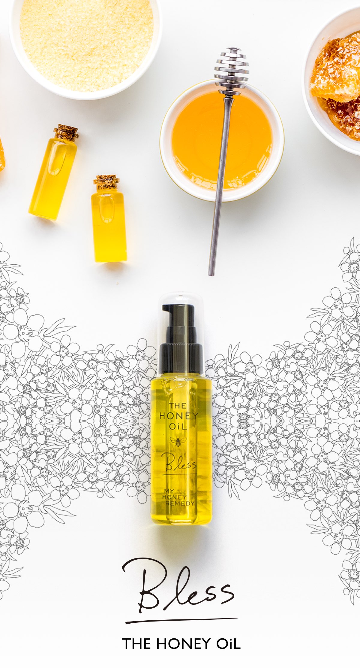 限定販売】MYHONEY REMEDY Hオイルブレス / 箱なし簡易包装・手提げ袋