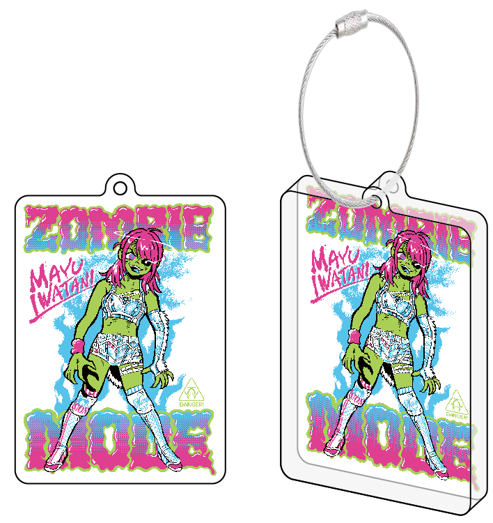 岩谷麻優 ZOMBIE MODE アクリルキーホルダー | My STARDOM