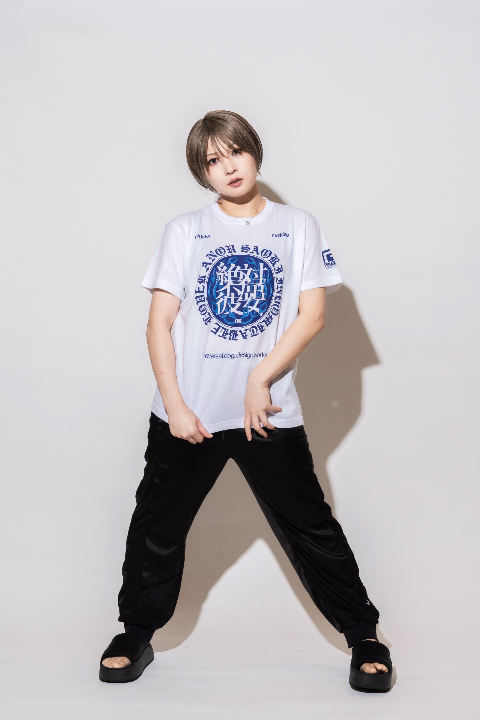 reversal × 安納サオリ INDOMITABLE LOVER TEE WHITE（L/XL） | My STARDOM