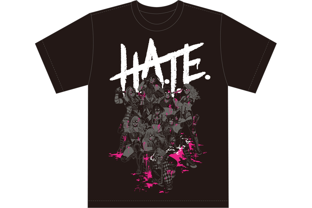 H.A.T.E. イラストTシャツ | My STARDOM