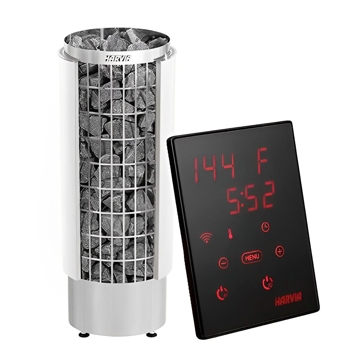 Harvia Cilindro PC90E Sauna Heater | 9kW | Xenio Control