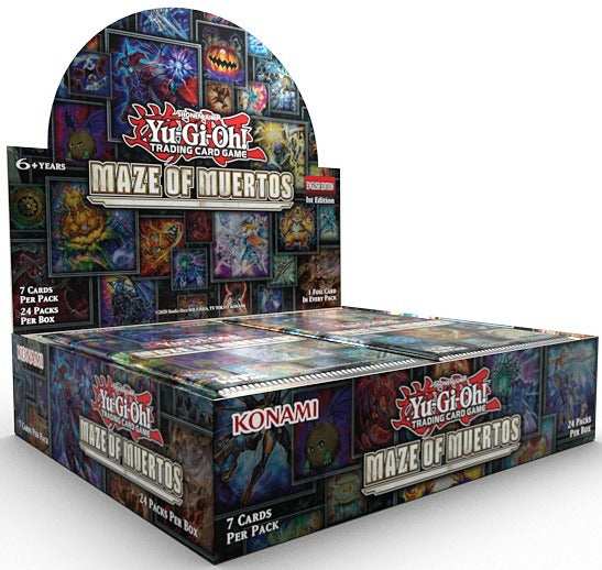 Yu-Gi-Oh! TCG: Maze of the Muertos 1st Edition Booster Box - 24