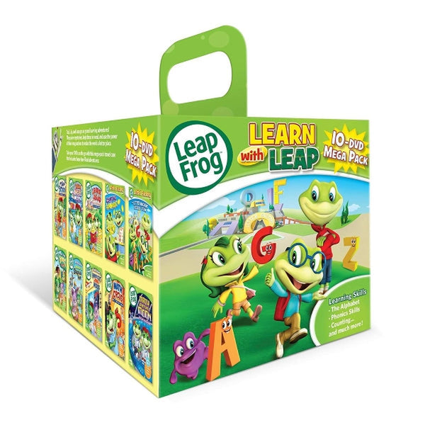 LeapFrog: Learn With Leap - 10-DVD Mega Pack [DVD Box Set] – Shopville