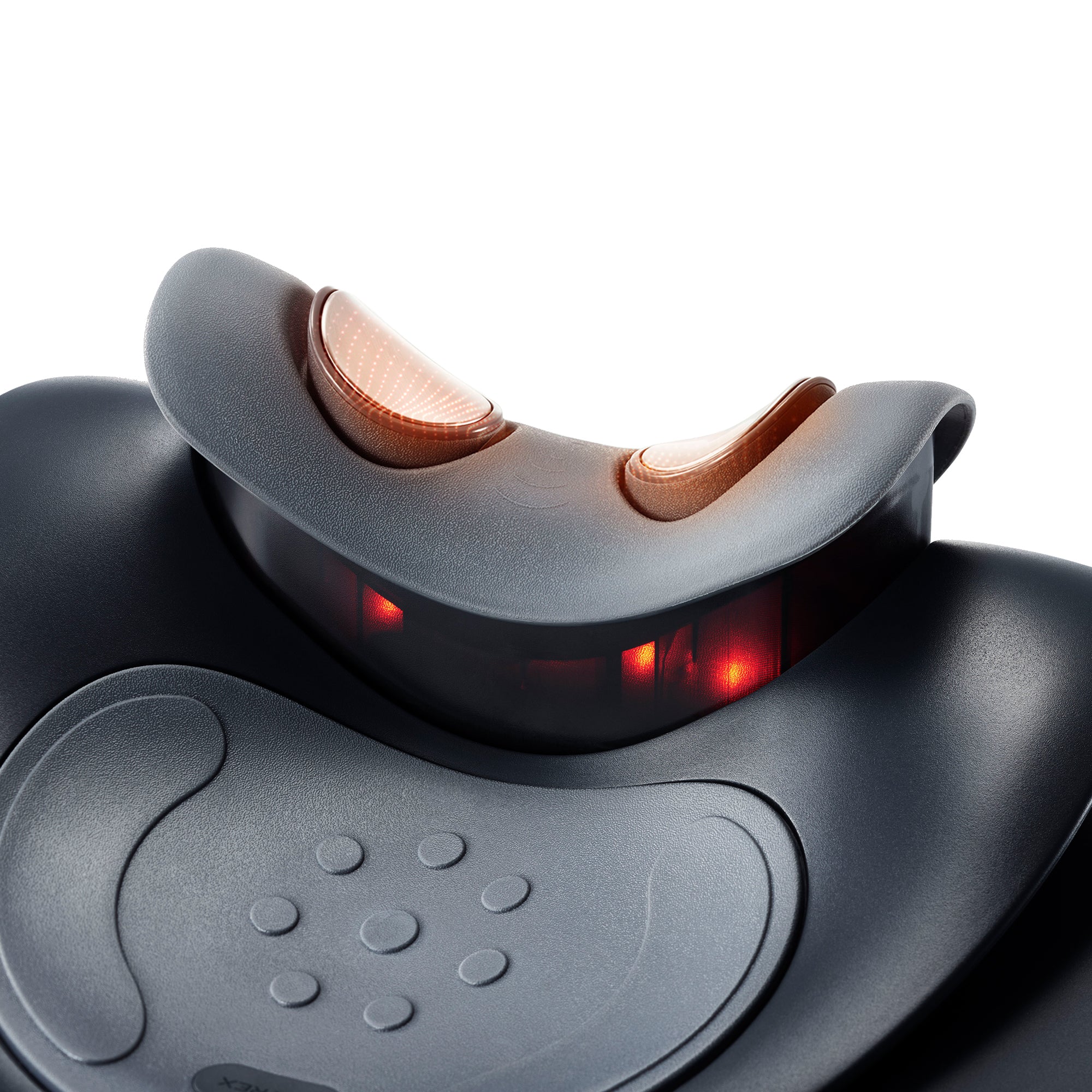 EMS Neck Traction Device with Adjustable Heat for Neck Pain Relief