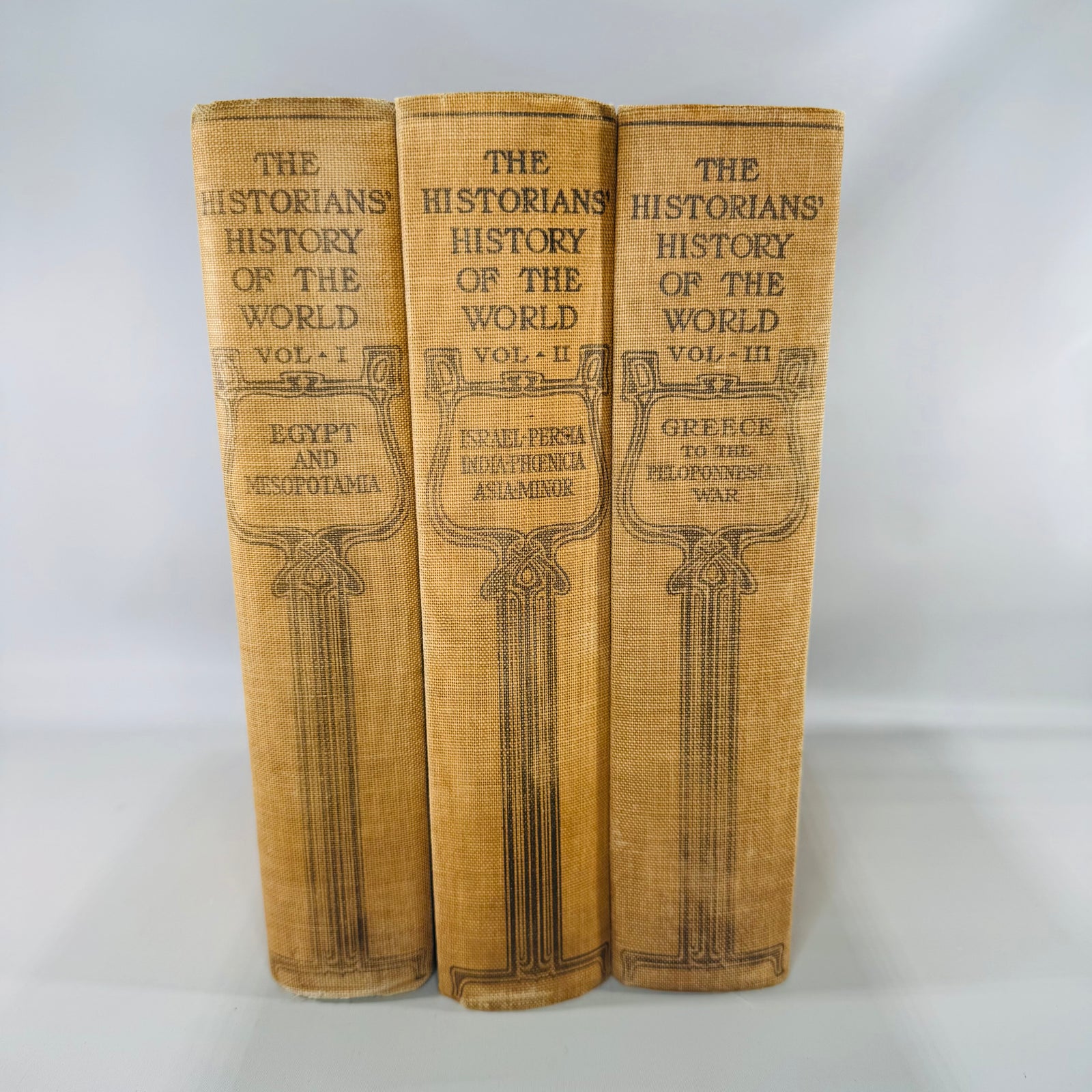 Vintage History Books-Reading Vintage