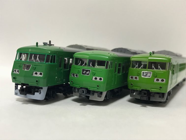 緑の113系117系: Nゲージ模型作製日記
