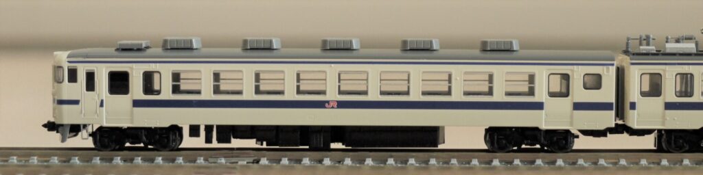 JR九州 475系電車（九州色、復活国鉄色） 11年ぶりの試運転（TOMIX