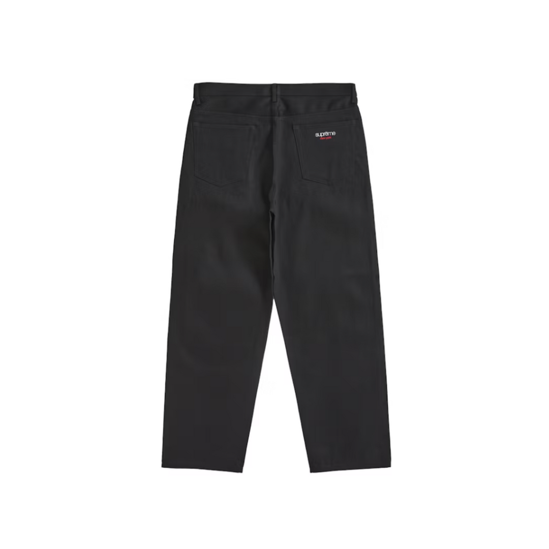 Supreme Rigid Baggy Selvedge Jean Rigid Black – Classic Denim