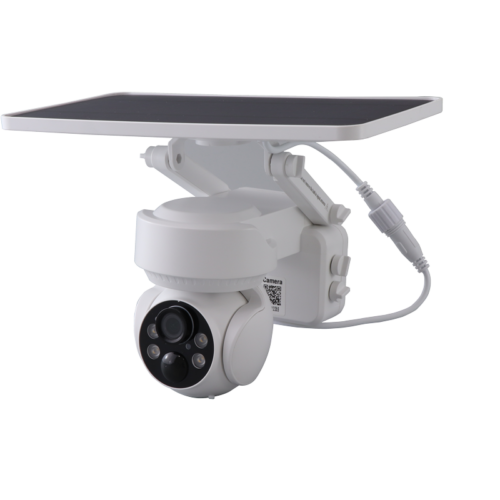 X-1ソーラーバッテリーPTZカメラ_Wi-Fiモデル_ホワイト | NSK