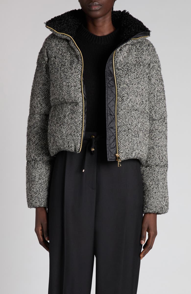 Moncler Brezesse Tweed Down Jacket | Nordstrom