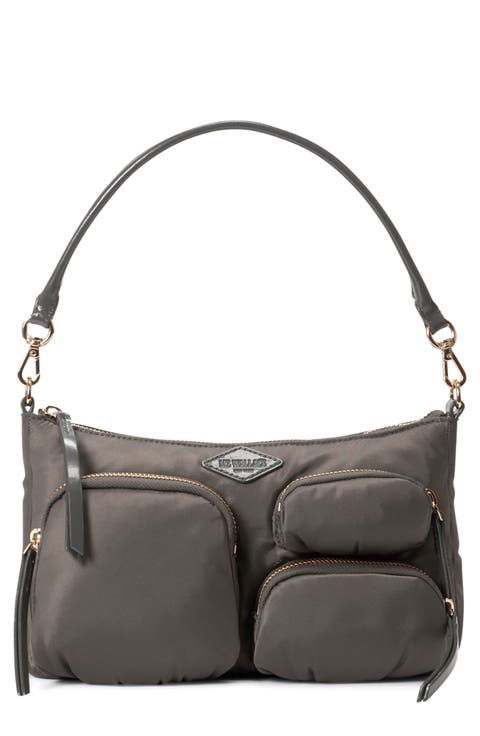 MZ Wallace Petite Chelsea Nylon Shoulder Bag | Nordstrom
