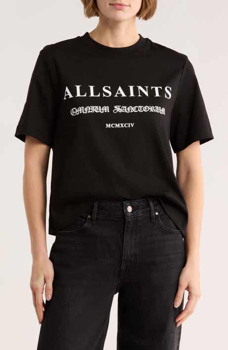 AllSaints Lisa Omnium Cotton Graphic T-Shirt | Nordstromrack