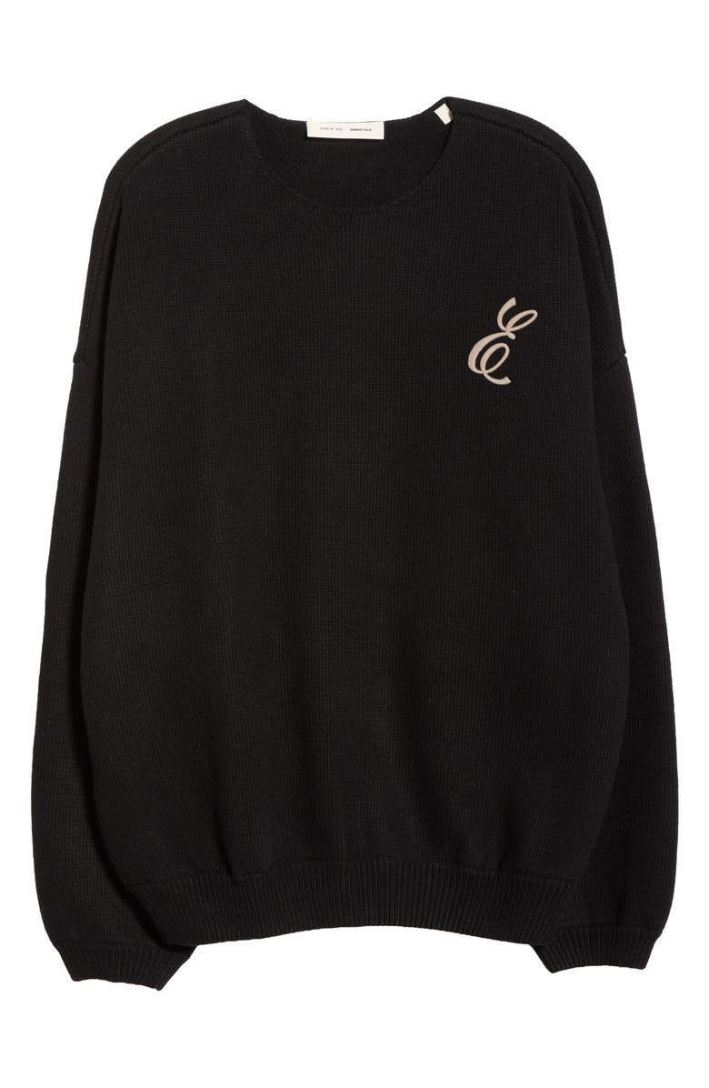 Fear of God Essentials Waffle Knit Crewneck Sweater | Nordstrom