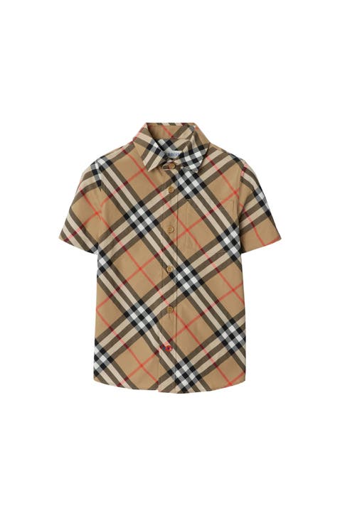 Shirts for Kids Burberry | Nordstrom
