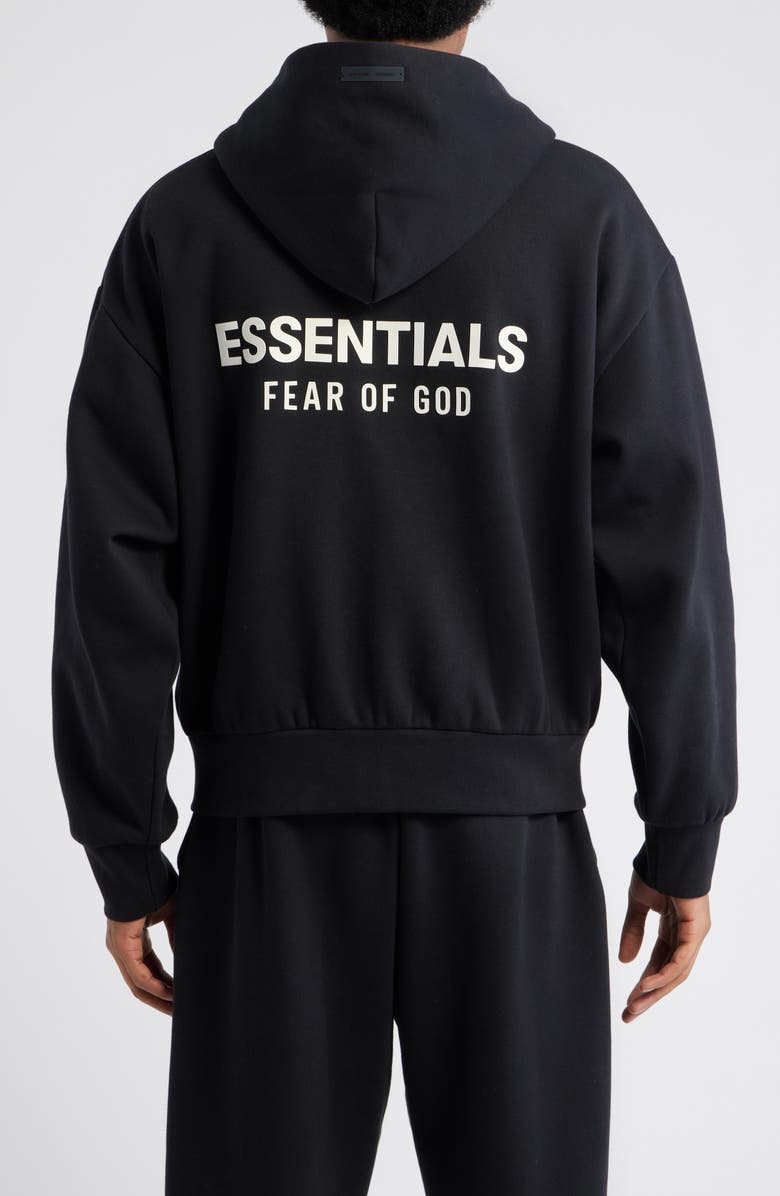 Fear of God Essentials Classic Fleece Zip Hoodie | Nordstrom