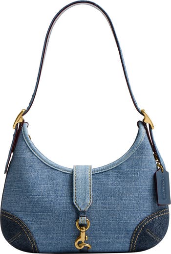 COACH The Originals Denim Shoulder Bag | Nordstrom