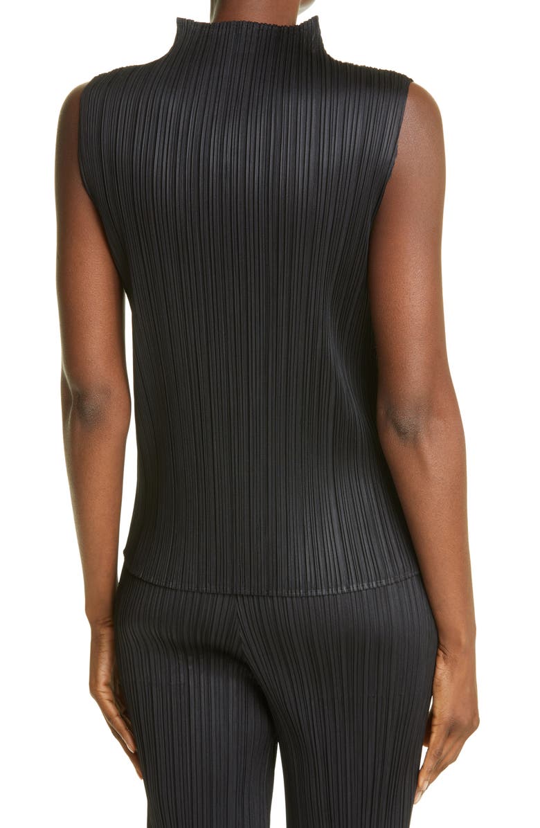 Pleats Please Issey Miyake Pleated Funnel Neck Top | Nordstrom