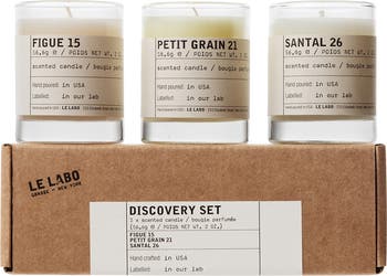アロマグッズ LE LABO:THE CANDLE DISCOVERY SET 3H Le Labo Candle