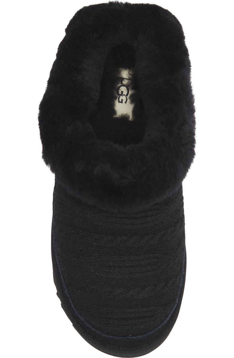 UGG® Cluggette Genuine Shearling Lined Indoor/Outdoor Slipper