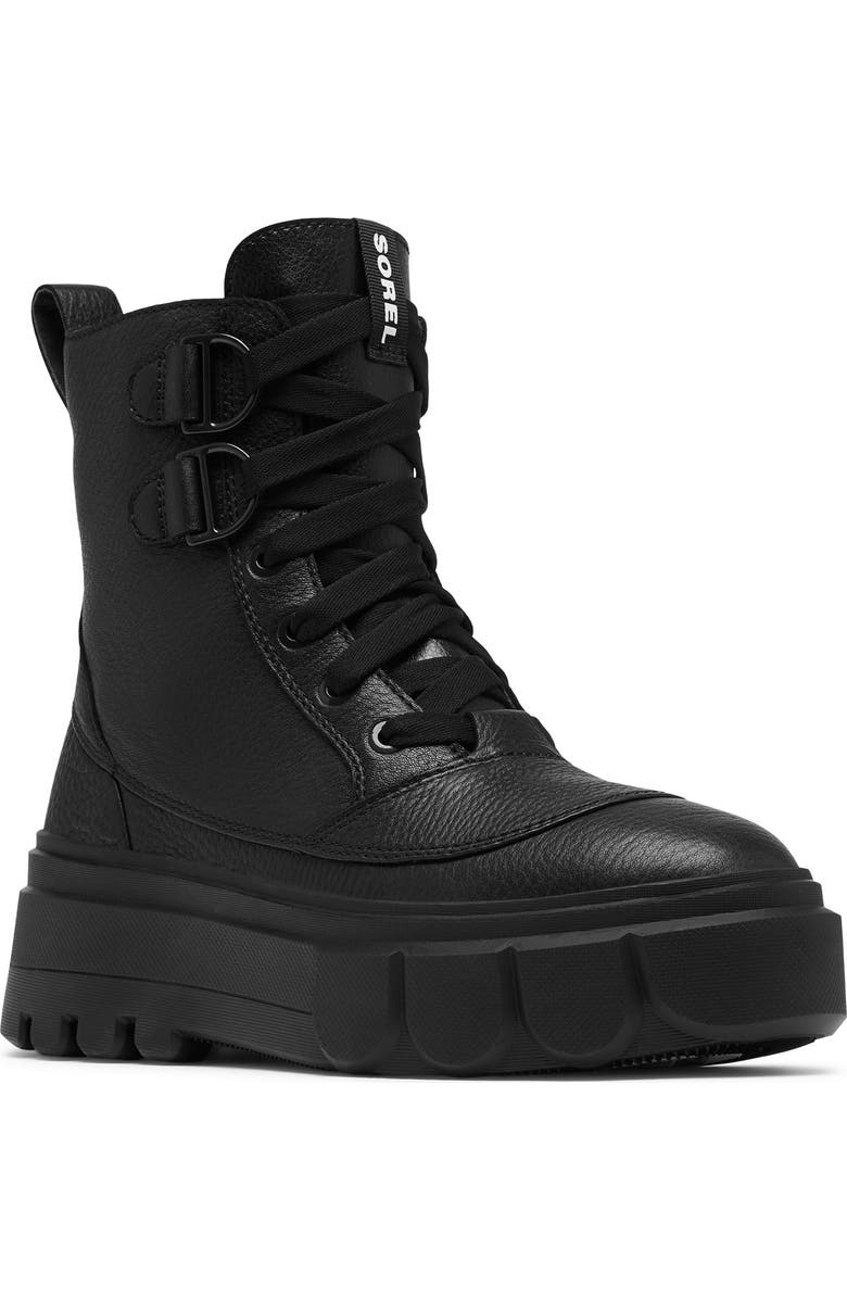 SOREL Caribou X Waterproof Leather Lace-Up Boot (Women) | Nordstrom