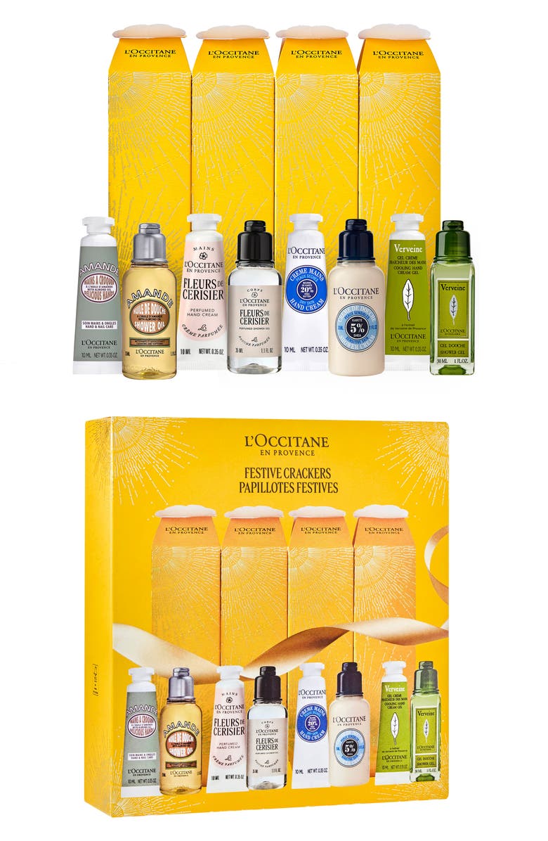 L'Occitane Festive Crackers Skin Care Set $36 Value | Nordstrom