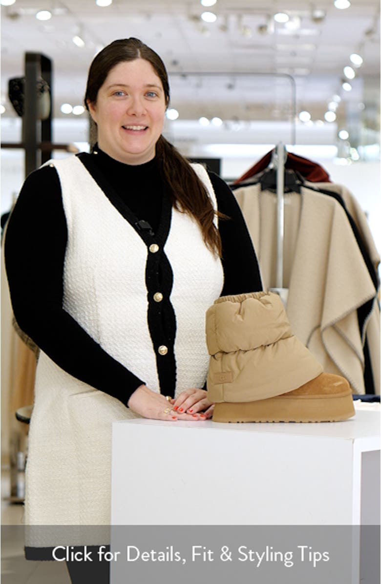 UGG® Classic Mini Dipper Puffer Platform Boot (Women) | Nordstrom