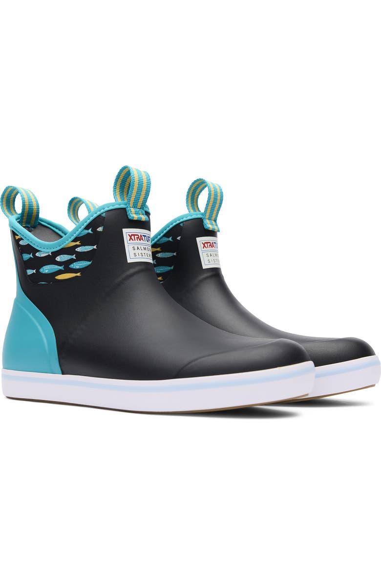 XTRATUF x Salmon Sisters Waterproof Ankle Deck Boot (Women