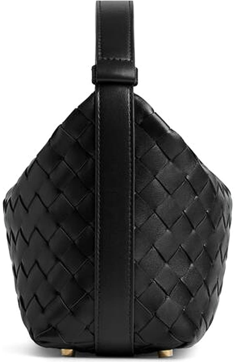 Bottega Veneta Mini Wallace Intrecciato Leather Shoulder Bag
