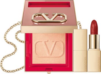 Valentino Go-Clutch Highlighter Nude Edition & Rosso Valentino